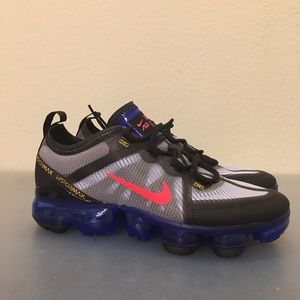 Nike Air Vapormax GS Black Blue Crimson